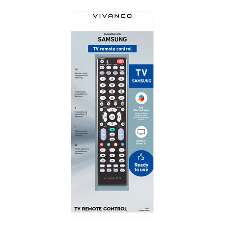Vivanco Samsung Remote Control for TV - Black