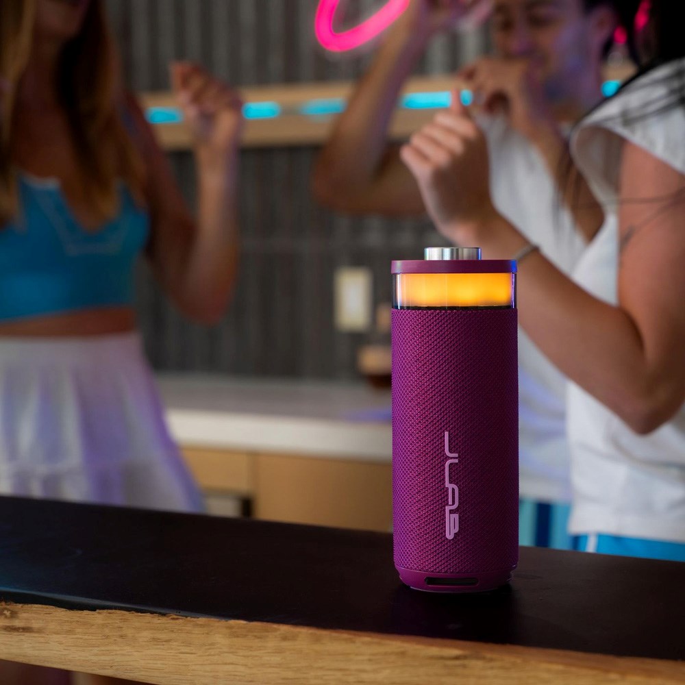 JLab Go Bluetooth Speaker with Light - Pink