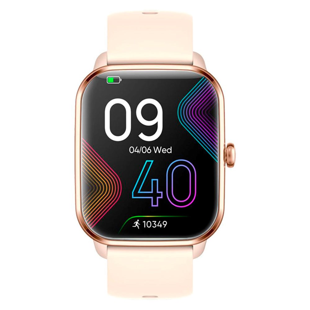 Niceboy Watch 3 Smartwatch with Pedometer & Heart Rate Monitor - Rose Gold