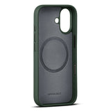 WOOLNUT iPhone 17 Full Grain Leather Case - MagSafe Compatible - Green