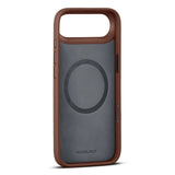 WOOLNUT iPhone Air Full Grain Leather Case - MagSafe Compatible - Brown