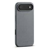 WOOLNUT iPhone Air Full Grain Leather Case - MagSafe Compatible - Grey