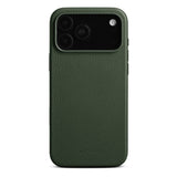WOOLNUT iPhone 17 Pro Max Full Grain Leather Case - MagSafe Compatible - Green