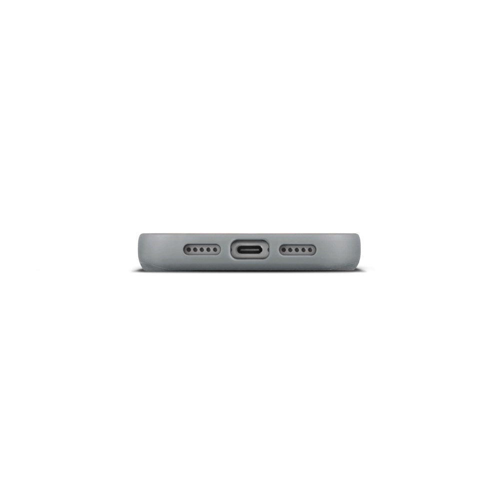 iPhone 18 Pro WOOLNUT Genuine Leather Case - MagSafe Compatible - Grey
