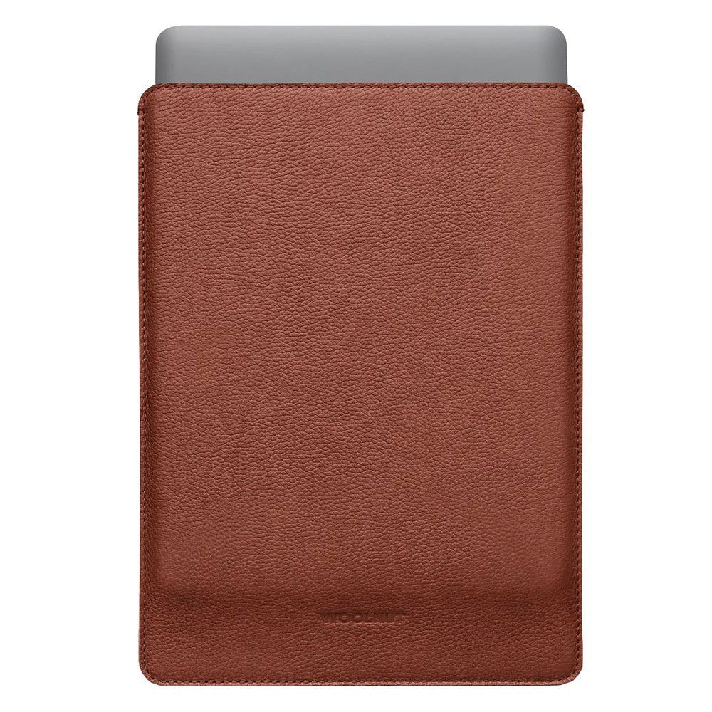 Woolnut Leather Sleeve for MacBook / Laptop 13" (315 x 220mm) - Brown