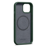 iPhone 15 WOOLNUT Full Grain Leather Case - MagSafe Compatible - Green