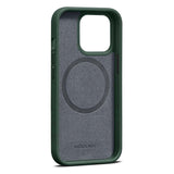 iPhone 15 Pro Max WOOLNUT Full Grain Leather Case - MagSafe Compatible - Green