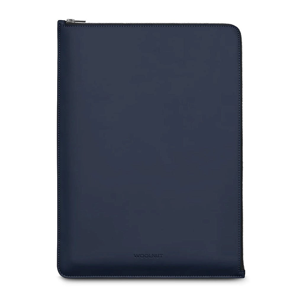 Woolnut Coated Folio PU Leather Sleeve for MacBook / Laptop 13" / 14" (315 x 230mm) - Blue