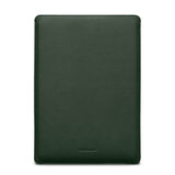 MacBook Pro 16" M4 / M3 / M2 / M1 (2024 - 2021) Genuine Leather Folio Sleeve - 27.5 x 37.5 cm - Green
