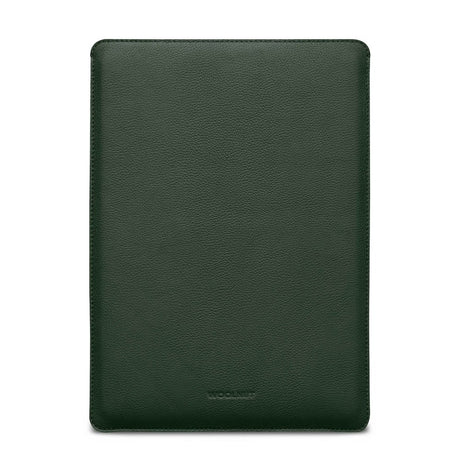 MacBook Pro 16" M4 / M3 / M2 / M1 (2024 - 2021) Genuine Leather Folio Sleeve - 27.5 x 37.5 cm - Green