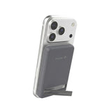 Hune Halcon 5000mAh Powerbank with Wireless Charging - MagSafe Compatible - Grey